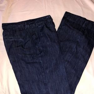 Coldwater Creek Natural Fit Denim Trousers size 10